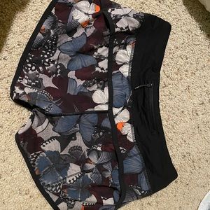 Lululemon speedup butterfly short